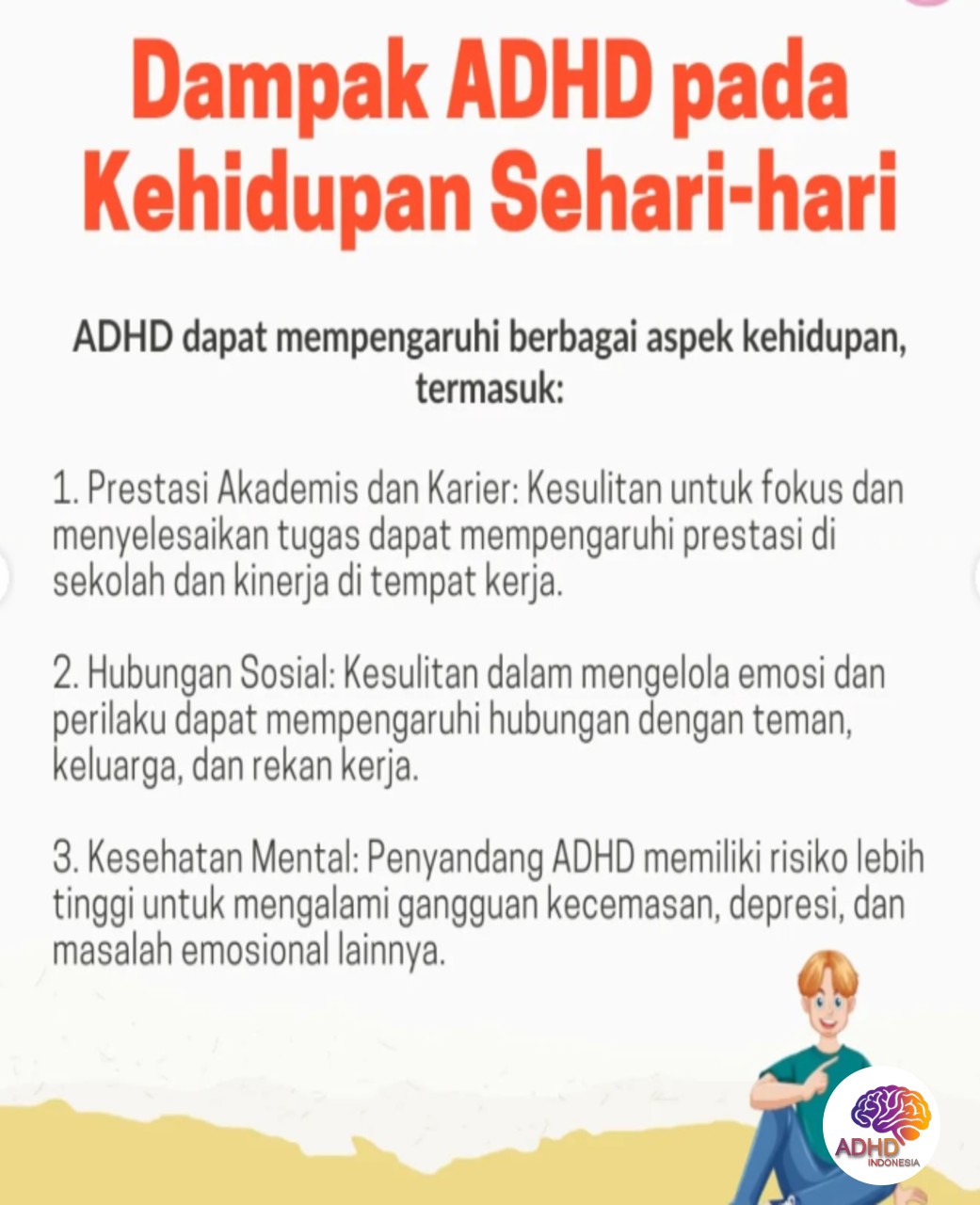 ADHD dan Hubungan Sosial Anak di Lingkungan Sekolah di Kabupaten Way Kanan