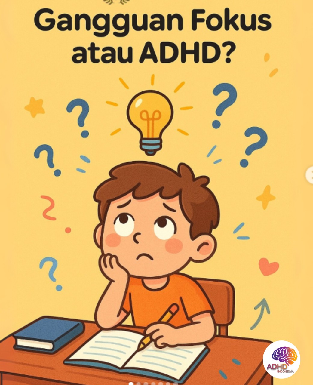 ADHD dan Kesulitan Fokus Anak: Edukasi untuk Keluarga di Kabupaten Way Kanan